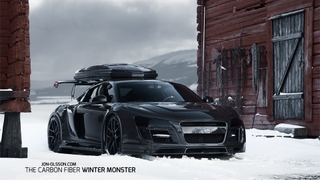 Jon Olsson's New Ski Lift Is A Black-On-Black-On-Black Audi R8